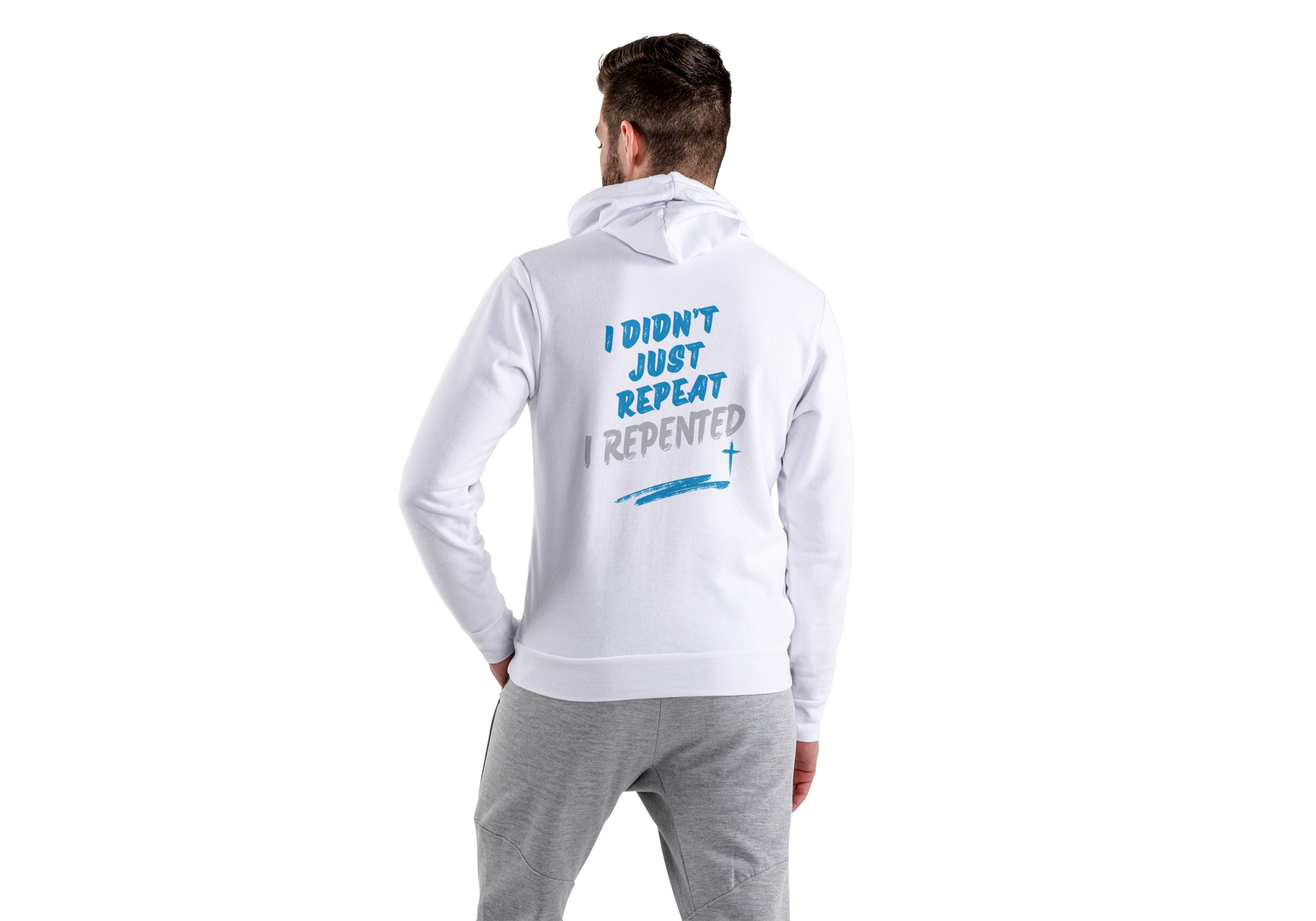 I didn't just Repeat, I Repented Hoodie